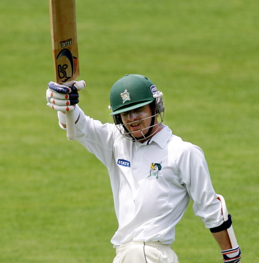 Greg Hay bat century thumb plunket.JPG
