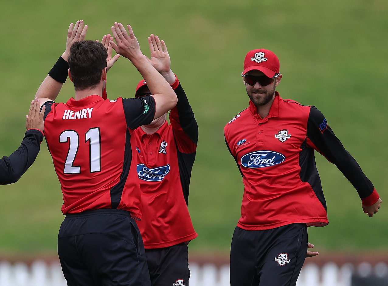 The Ford Trophy Canterbury v Wellington Firebirds Round Four NZC